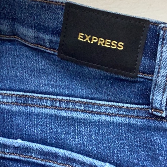 NWT EXPRESS SKYSCRAPER MID-RISE JEANS - Picture 2 of 7